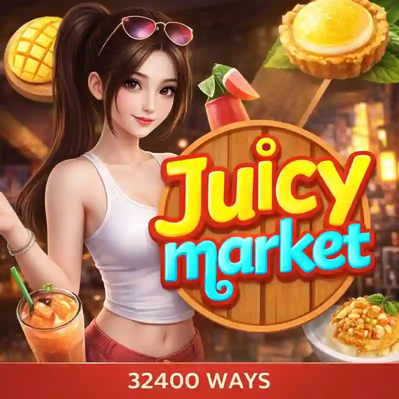 Juicy Market Slot Game Logo